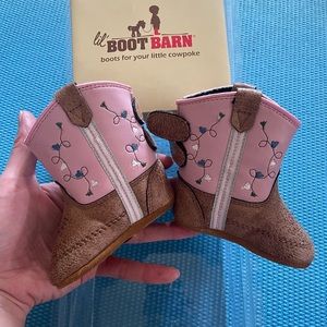Lil Boot Barn newborn size 1 baby boot